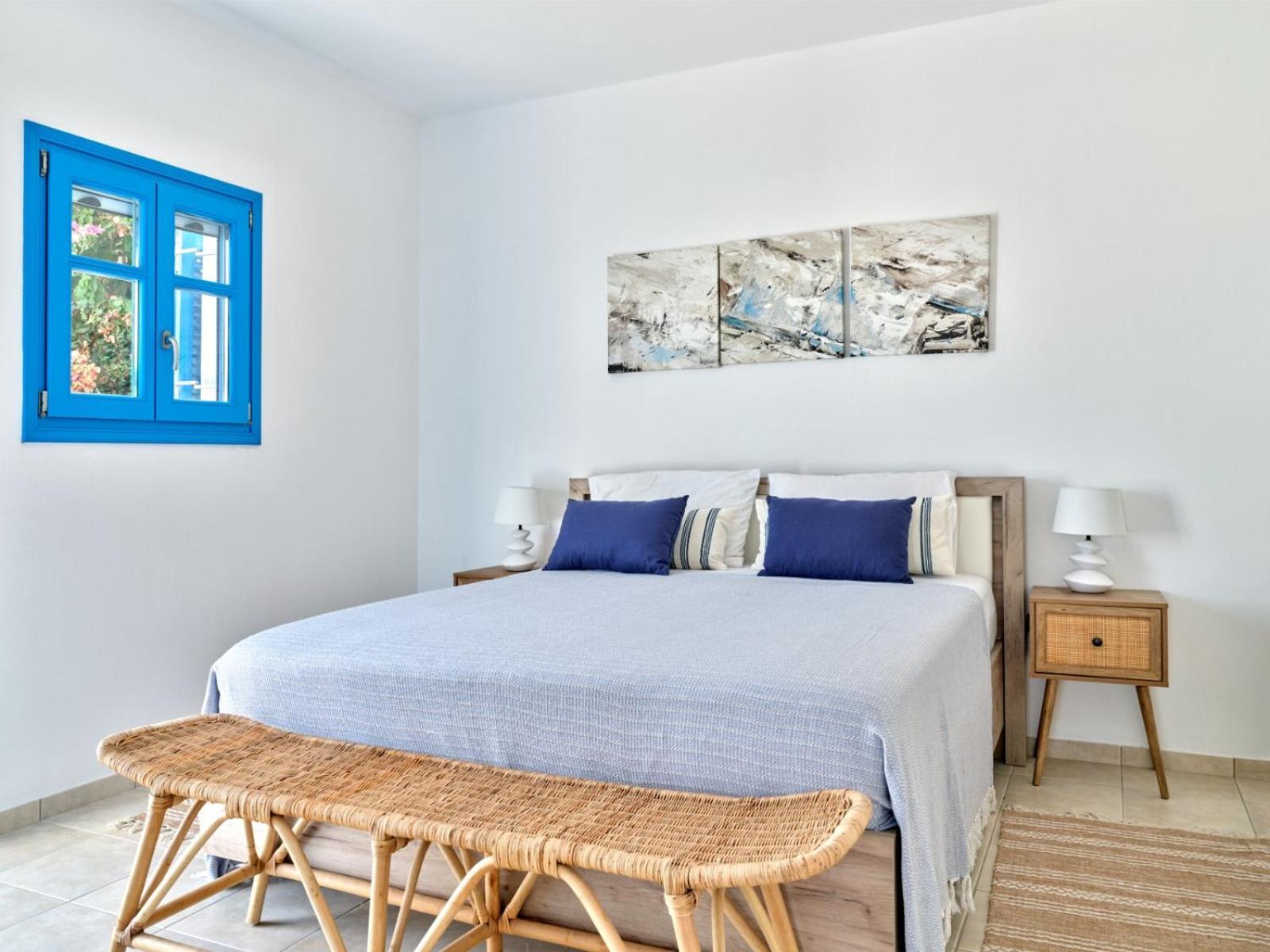 Paros Luxury Villa 2Mins From The Beach Piso Livadi Extérieur photo