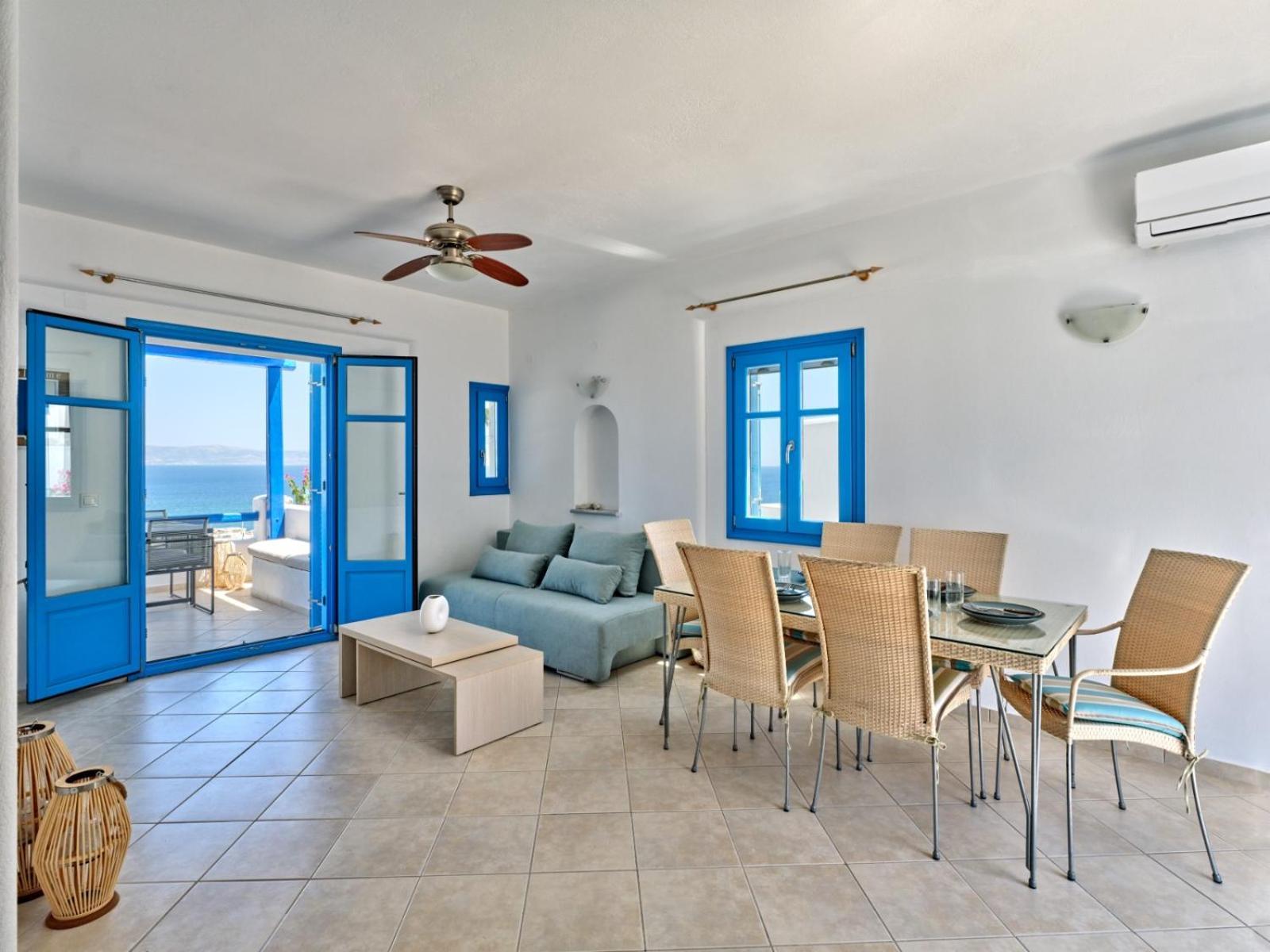 Paros Luxury Villa 2Mins From The Beach Piso Livadi Extérieur photo